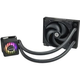 Enermax ELC-LMF120-SF Cooler Líquido para Procesador, 12 cm, 500-1800 RPM, PWM, Iluminación LED Multi, Negro