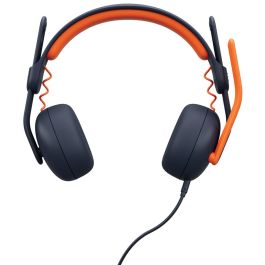 Logitech Zone Learn Auriculares Supraaurales USB-C con Micrófono de Supresión de Ruido, Acolchados y Durables para Aprendizaje