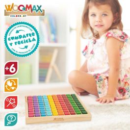 Juego de habilidad Woomax 101 Piezas 19 x 2 x 19 cm (6 Unidades) Juego de habilidad Woomax 101 Piezas 19 x 2 x 19 cm (6 Unidades)
