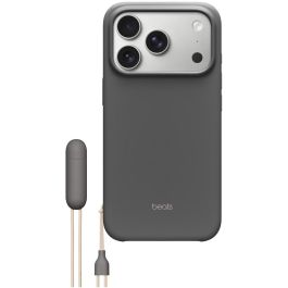 Beats MGY74LL/A Funda Kickstand iPhone 17 Pro con MagSafe y Control de Cámara, Protección Caídas, Granito Gris