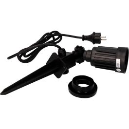 Edm Estaca de jardín estanca color negro con foco E27 44cm Precio: 14.9900003. SKU: B1K3K4H86P