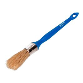 Edm Brocha redonda n°10 Ø10mm, cerda natural, para todo tipo de pinturas y barnices