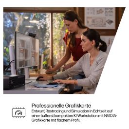 HP Workstation Z2 SFF G1i CU9-285K con Intel Core i9, 64GB RAM, 1TB SSD, NVIDIA RTX Pro 4000, Windows 11 Pro