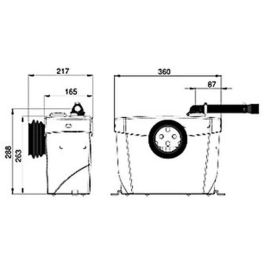 Molinillo de baño SFA Sanibroyeur Precio: 538.49999962. SKU: B16JYDWPEV