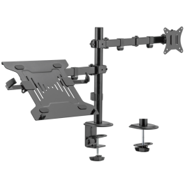 Ewent EW1519 Soporte Escritorio para 1 Monitor hasta 34" y 1 Portátil hasta 15.6", Ajustable Altura, VESA 75/100, Ergonómico Precio: 41.7899999. SKU: B1HTXLPFLN