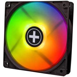 Xilence XF063 Ventilador de PC 120mm Performance A+ ARGB Negro, 500-1500 RPM, Iluminación LED Multi, Silencioso