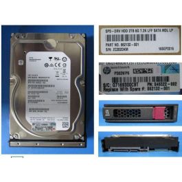 Hewlett Packard Enterprise 2TB SATA 6 Gb/s 7.2K RPM 3.5" LFF Disco Duro Perfil Bajo Precio: 196.49999974. SKU: B18PPDLLN2