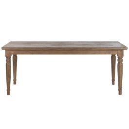 Mesa de Comedor Home ESPRIT madera de teca 200 x 90 x 78 cm