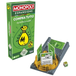 Monopoly HASG0720101 Expansión Todo está en venta, Juego de Mesa Divertido y Rápido para 2-6 Jugadores