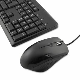 Teclado y Ratón CoolBox COO-KTR-01U Negro Qwerty Español QWERTY Teclado y Ratón CoolBox COO-KTR-01U Negro Qwerty Español QWERTY