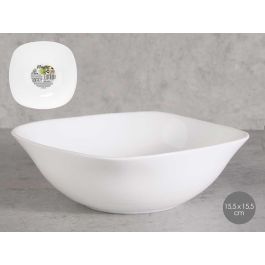 Bol Cuadrado Opal 15.5x15.5 cm Blanco - Vivalto (48 Unidades) Precio: 46.49999992. SKU: B1B4E3QW7A