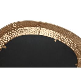 DKD Home Decor Espejo Scandi Dorado de Metal y Cristal 80.5 x 59 cm (2 Unidades)