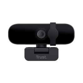 Trust Webcam Tanor Full HD 1080p 30fps con Micrófono, USB, Negro