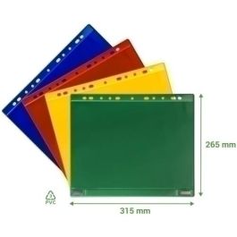 Funda Tarifold Magnetica Doble Cara Multitaladro A4 Rojo Bolsa De 5 Precio: 47.49999958. SKU: B17TKEMQVV