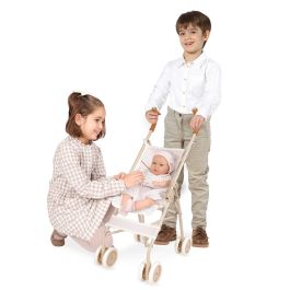 Decuevas 90178 Silla Muñecas Grande Verona Plegable para Bebés de Juguete, Diseño Realista, Calidad Premium