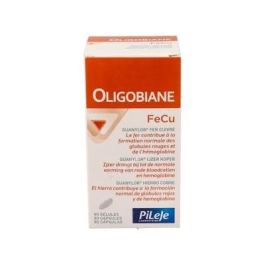 PILEJE Oligobieu Fecu 90 Cápsulas Hierro y Cobre para Glóbulos Rojos y Energía Precio: 37.4999999. SKU: B17C747A75