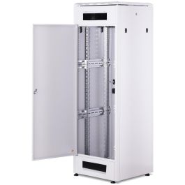 Digitus Armario de Red Unique 36HE 600x600mm Gris, Bastidor Independiente con Paneles Laterales, IP20, 800 kg