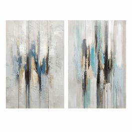 Cuadro DKD Home Decor Abstracto 80 x 3 x 120 cm Urbano (2 Unidades) Precio: 89.49999982. SKU: S3028538