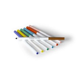 Crayola 7509 12 Rotuladores Super Punta Lavables para Niños