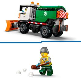 Lego City Quitanieves 60490 Camión de Juguete para Niños +6 Años con 263 Piezas