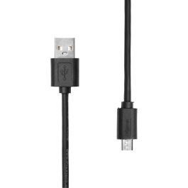 ProXtend Cable USB 2.0 Tipo A Macho a Micro B Macho, de 2 Metros, Color Negro