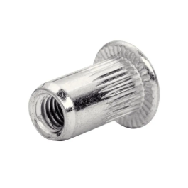 Rapid RAP4051661037054 Tuercas de Crimpado para Tornillos M8 Ø8mm Caja de 20 + Broca