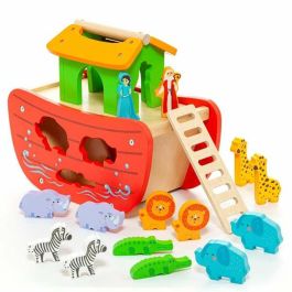 Molto Arca de Noé de madera con 17 piezas, ideal para niños a partir de 3 años Precio: 28.49999999. SKU: B16GJYDVMZ