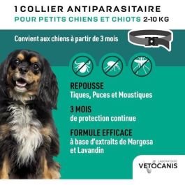 Collar de control de plagas VETOCANIS - Perro pequeño Collar de control de plagas VETOCANIS - Perro pequeño