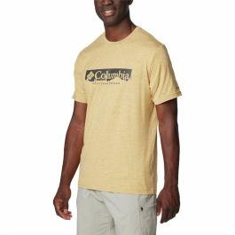 Camiseta Deportiva de Manga Corta Columbia Kwick Hike™ Amarillo