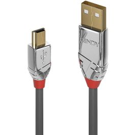 Lindy 2m Cable USB 2.0 Tipo A a Mini-B Cromo Line, Transferencia 480Mbps, Contactos 24K Oro, Doble Blindaje Precio: 9.98999958. SKU: B1KNFS52JL