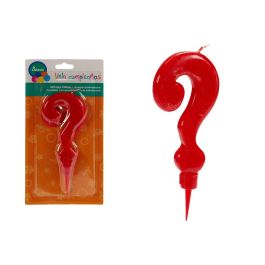 Vela Cumpleaños Roja Grande Arte Regal 17 cm (36 Unidades) Precio: 33.59000051. SKU: B1C9DP96X9