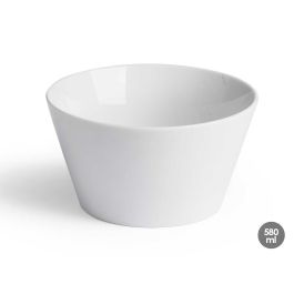 Bol de Porcelana Blanca Vessia 580ml - 14x7.5x14 cm, Apto Lavavajillas y Microondas (36 Unidades) Precio: 54.79000032. SKU: B1AZ2S8YDS