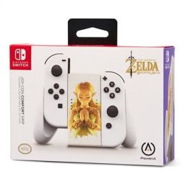 Mando Gaming Powera NSAC0059-01 Nintendo Switch Blanco/Dorado