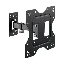 Ewent EW1521 Soporte de Pared para TV Movimiento Completo hasta 43", Gestión de Cables, VESA 100x100-200x200, Inclinación +5/-8, Giro +90/-90