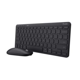 Trust Combo Teclado + Ratón Wireless Lyra Multidispositivo Recargables