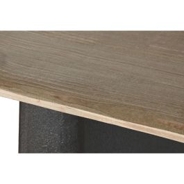 Mesa Comedor Loft DKD Home Decor Marron Oscuro Natural 90 x 75 x 200 cm