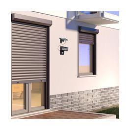 RABALUX RAB-77019 Aplique Solar Exterior Valpovo LED 2,4W 250Lm 4000K Sensor Movimiento IP44 Negro