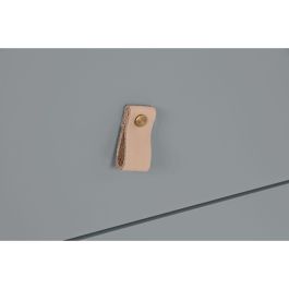 Cajonera Home ESPRIT Azul Gris Polipropileno Madera MDF 80 x 40 x 117 cm