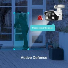 TP-LINK VIGI C340(4MM) Cámara de Seguridad IP Exterior 2560x1440 Pixeles, Visión Nocturna 30m, Ángulo 93°, Montaje Techo/Pared, Blanco