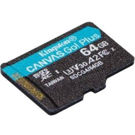 Tarjeta de Memoria Micro SDXC Kingston CANVAS Select Plus 64 GB Tarjeta de Memoria Micro SDXC Kingston CANVAS Select Plus 64 GB