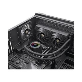 Thermaltake Toughliquid 240 EX Pro - Refrigeración Líquida All-in-One con ARGB Sync (CL-W418-PL00BL-A) - 2 Ventiladores de 12 cm - Negro - Compatible Intel y AMD