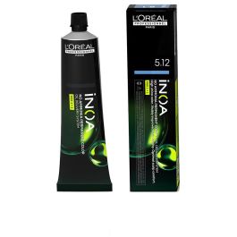 L'Oreal INOA 5.12 Coloración Permanente Sin Amoníaco y Sin Olor, Tono Rubio Ceniza Beige Intenso, Respeto del Cabello y Cuero Cabelludo