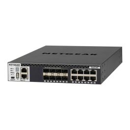 NETGEAR M4300-8X8F Switch Gestionado L3 8 Puertos 10GbE RJ45 y 8 Ranuras SFP+ Montaje Rack 1U