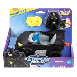 Vehículo de Batman de lujo DCSF - 3 años o más JFJ68 Mattel