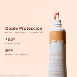 Clarins Skin Illusion Tinted Moisturizer tratamiento antiedad con color efecto glow SPF25 #03 40 ml