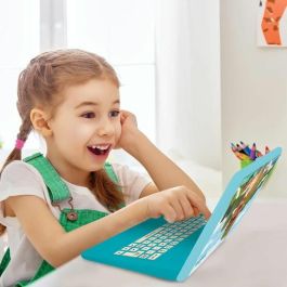 Lexibook LEX3380743111193 Ordenador educativo bilingüe Vaiana con 124 actividades (EN/FR)