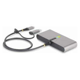 StarTech USB-C/USB-A HUB - GBE - RS232, Hub 2 Puertos USB-A 5Gbps, Ethernet Gigabit, Puerto Serie RS232 con Power Delivery 100W