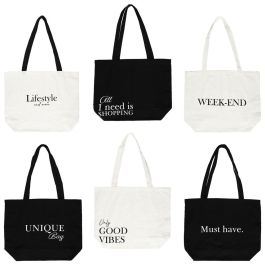 Bolsa Tote Bag Textos The Concept Factory 50x40 cm