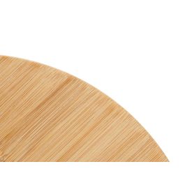 Kinvara Tabla Bambú Giratoria Natural 50x2.5x50 cm