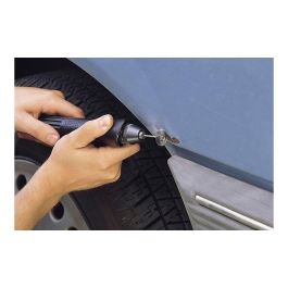 Wolfcraft Juego de 3 Cepillos Mini de Alambre de Acero con Vástago de 2.35 mm - Disco 20mm, Copa 15mm, Pincel 5mm, 8000 RPM